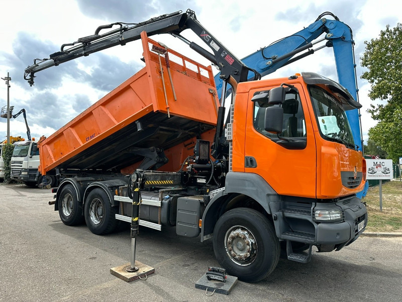 Renault KERAX 380 DXI 6x4 TIPPER + CRANE HIAB 144 B-3 - RADIO - *246.000km* - RETARDER - BORDMATIC - EURO 5 - Sklápěč, Auto s hydraulickou rukou: obrázek 1 Renault KERAX 380 DXI 6x4 TIPPER + CRANE HIAB 144 B-3 - RADIO - *246.000km* - RETARDER - BORDMATIC - EURO 5 - Sklápěč, Auto s hydraulickou rukou: obrázek 1