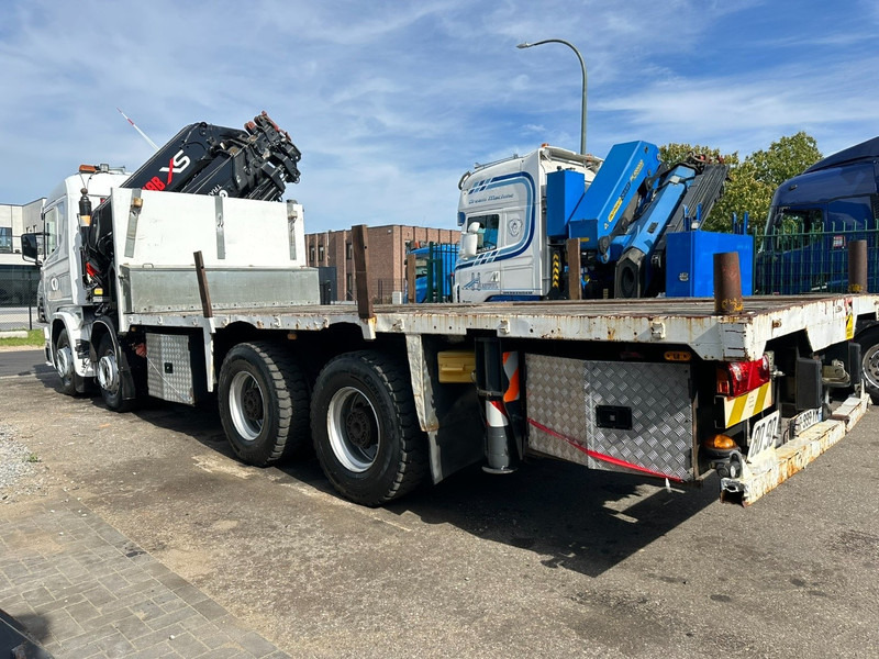 Scania 114C-380 8x4 + CRANE HIAB 700 E-5 - PLATFORM 6m80 + TWISTLOCKS - MANUAL - RETARDER - STEEL SPRING / BIG AXLE HUB REDUCTION - AP ACHSEN - Auto s hydraulickou rukou: obrázek 4 Scania 114C-380 8x4 + CRANE HIAB 700 E-5 - PLATFORM 6m80 + TWISTLOCKS - MANUAL - RETARDER - STEEL SPRING / BIG AXLE HUB REDUCTION - AP ACHSEN - Auto s hydraulickou rukou: obrázek 4