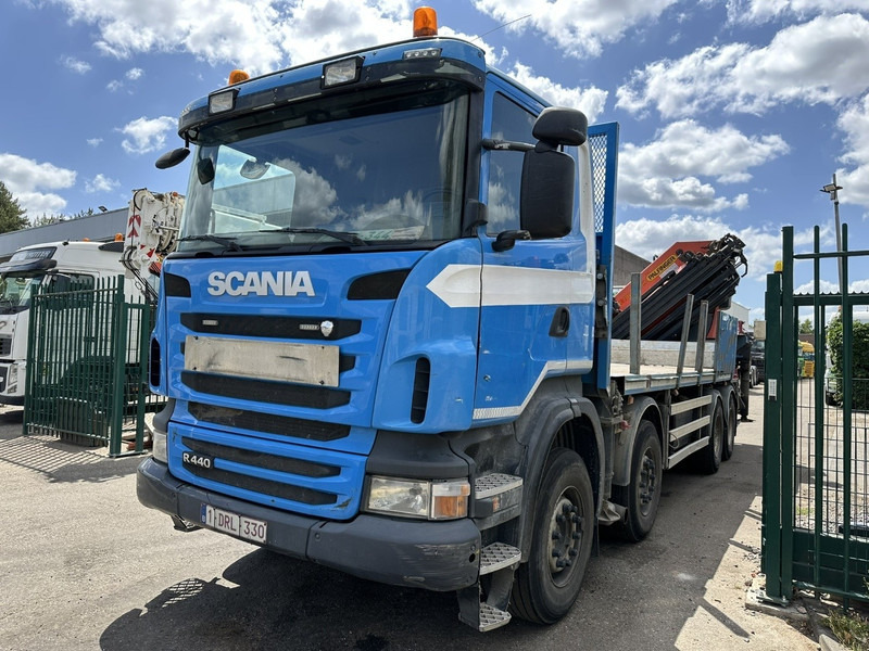 Scania G440 8x4 + (25m!) CRANE PALFINGER PK78002 SH G 8x + WINCH - PLATFORM 6m25 - MANUAL - HUB REDUCTION - STEEL SPRING - EURO 5 - BE TRUCK - Auto s hydraulickou rukou: obrázek 4 Scania G440 8x4 + (25m!) CRANE PALFINGER PK78002 SH G 8x + WINCH - PLATFORM 6m25 - MANUAL - HUB REDUCTION - STEEL SPRING - EURO 5 - BE TRUCK - Auto s hydraulickou rukou: obrázek 4
