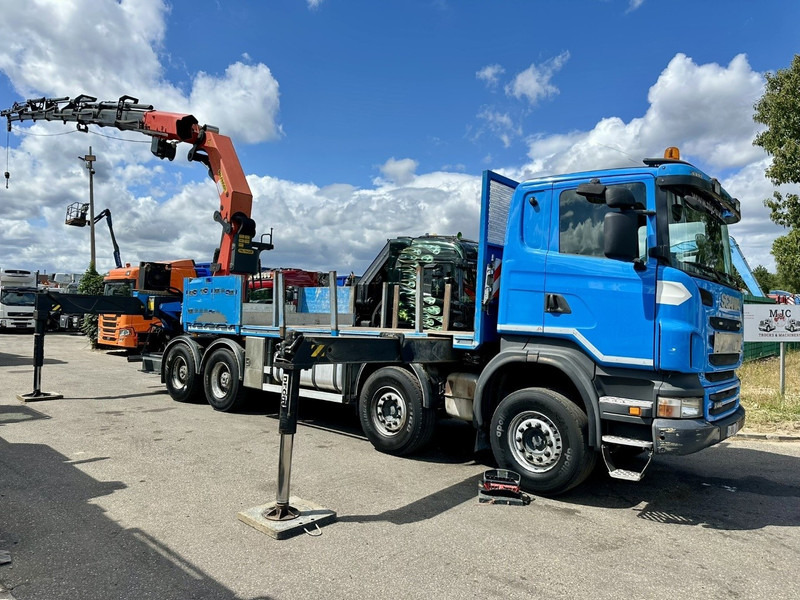 Scania G440 8x4 PRITSCHE + KRAN (26.5m!) PALFINGER PK78002 SH G 8x + 1 + WINCH - PLATFORM 6m25 - MANUAL - HUB REDUCTION - STEEL SPRING - EURO 5 - BE TRUCK - Nákladní automobil valníkový/ Plošinový, Auto s hydraulickou rukou: obrázek 2 Scania G440 8x4 PRITSCHE + KRAN (26.5m!) PALFINGER PK78002 SH G 8x + 1 + WINCH - PLATFORM 6m25 - MANUAL - HUB REDUCTION - STEEL SPRING - EURO 5 - BE TRUCK - Nákladní automobil valníkový/ Plošinový, Auto s hydraulickou rukou: obrázek 2