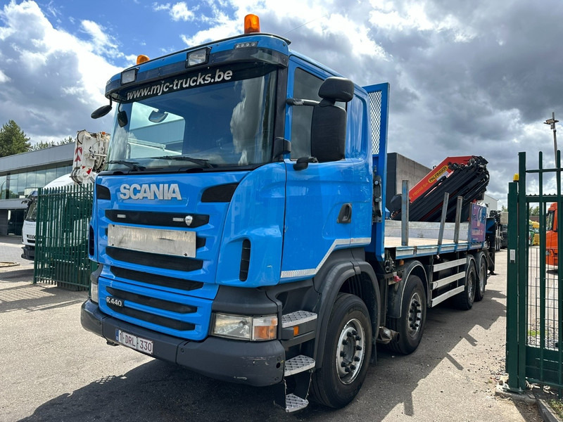 Scania G440 8x4 PRITSCHE + KRAN (26.5m!) PALFINGER PK78002 SH G 8x + 1 + WINCH - PLATFORM 6m25 - MANUAL - HUB REDUCTION - STEEL SPRING - EURO 5 - BE TRUCK - Nákladní automobil valníkový/ Plošinový, Auto s hydraulickou rukou: obrázek 3 Scania G440 8x4 PRITSCHE + KRAN (26.5m!) PALFINGER PK78002 SH G 8x + 1 + WINCH - PLATFORM 6m25 - MANUAL - HUB REDUCTION - STEEL SPRING - EURO 5 - BE TRUCK - Nákladní automobil valníkový/ Plošinový, Auto s hydraulickou rukou: obrázek 3