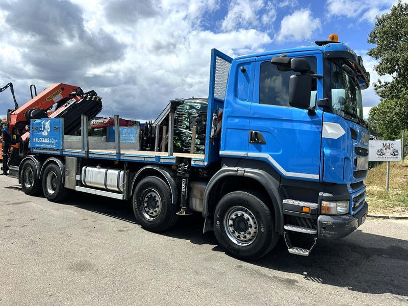 Scania G440 8x4 PRITSCHE + KRAN (26.5m!) PALFINGER PK78002 SH G 8x + 1 + WINCH - PLATFORM 6m25 - MANUAL - HUB REDUCTION - STEEL SPRING - EURO 5 - BE TRUCK - Nákladní automobil valníkový/ Plošinový, Auto s hydraulickou rukou: obrázek 1 Scania G440 8x4 PRITSCHE + KRAN (26.5m!) PALFINGER PK78002 SH G 8x + 1 + WINCH - PLATFORM 6m25 - MANUAL - HUB REDUCTION - STEEL SPRING - EURO 5 - BE TRUCK - Nákladní automobil valníkový/ Plošinový, Auto s hydraulickou rukou: obrázek 1