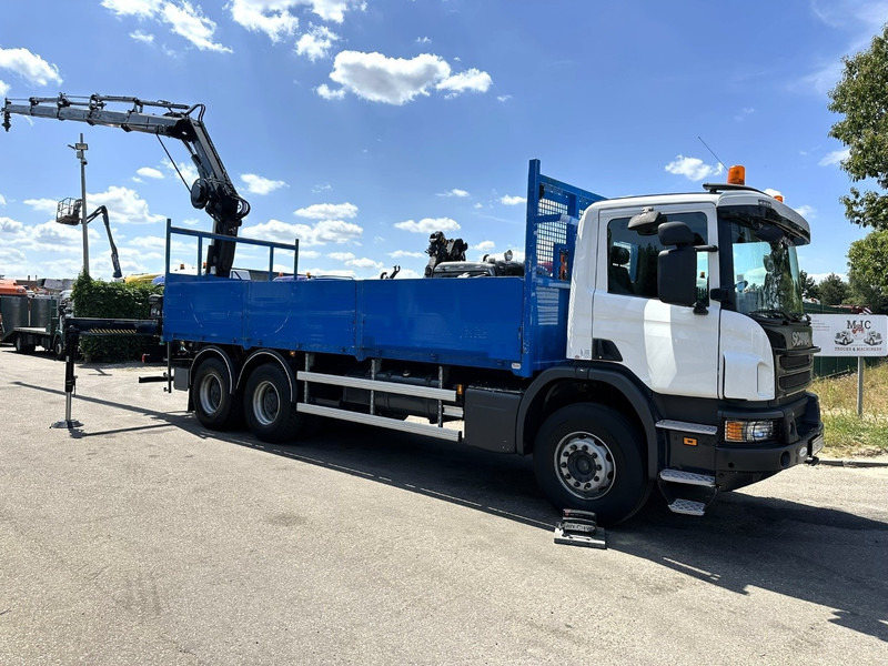 Scania P410 6x4 + CRANE HIAB 166 ES-4 - RETARDER - ROTATOR - PLATFORM 6m80 - BIG AXLES HUB REDUCTION - STEEL SPRING - Auto s hydraulickou rukou: obrázek 2 Scania P410 6x4 + CRANE HIAB 166 ES-4 - RETARDER - ROTATOR - PLATFORM 6m80 - BIG AXLES HUB REDUCTION - STEEL SPRING - Auto s hydraulickou rukou: obrázek 2