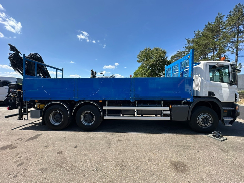 Scania P410 6x4 + CRANE HIAB 166 ES-4 - RETARDER - ROTATOR - PLATFORM 6m80 - BIG AXLES HUB REDUCTION - STEEL SPRING - Auto s hydraulickou rukou: obrázek 5 Scania P410 6x4 + CRANE HIAB 166 ES-4 - RETARDER - ROTATOR - PLATFORM 6m80 - BIG AXLES HUB REDUCTION - STEEL SPRING - Auto s hydraulickou rukou: obrázek 5