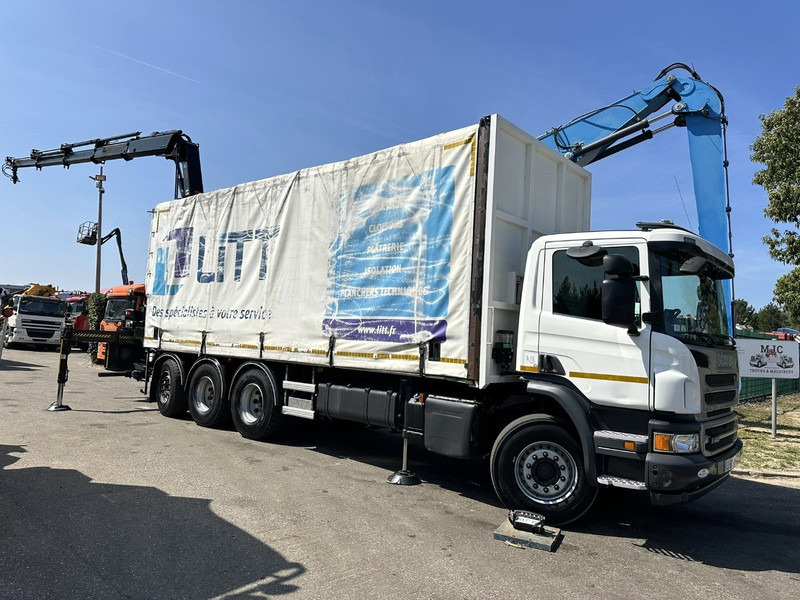 Scania P410 8x4 TRIDEM + CRANE HIAB 244 EP-4 HIDUO - RETARDER - LIFT + STEERING AXLE - *327.000km* - RADIO - Auto s hydraulickou rukou: obrázek 3 Scania P410 8x4 TRIDEM + CRANE HIAB 244 EP-4 HIDUO - RETARDER - LIFT + STEERING AXLE - *327.000km* - RADIO - Auto s hydraulickou rukou: obrázek 3