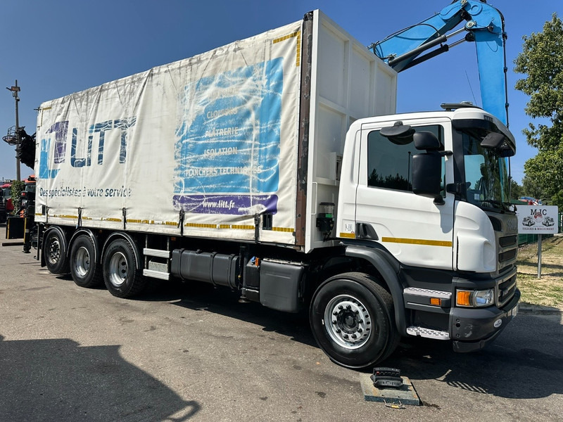 Scania P410 8x4 TRIDEM PRITSCHE PLANE + KRAN HIAB 244 EP-4 HIDUO - RETARDER - LIFT + STEERING AXLE - *327.000km* - RADIO - Plachtový nákladní auto, Auto s hydraulickou rukou: obrázek 3 Scania P410 8x4 TRIDEM PRITSCHE PLANE + KRAN HIAB 244 EP-4 HIDUO - RETARDER - LIFT + STEERING AXLE - *327.000km* - RADIO - Plachtový nákladní auto, Auto s hydraulickou rukou: obrázek 3