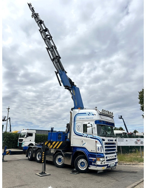 Scania R500 8x2 + CRANE 100Tm! PALFINGER PK100002 G 8x + 1 ME - RETARDER - ALCOA DURA BRIGHT - LIFT + STEERING - 5/6 HYDR F - TÜV 05/2026 - TOP CONDITION - Auto s hydraulickou rukou: obrázek 5 Scania R500 8x2 + CRANE 100Tm! PALFINGER PK100002 G 8x + 1 ME - RETARDER - ALCOA DURA BRIGHT - LIFT + STEERING - 5/6 HYDR F - TÜV 05/2026 - TOP CONDITION - Auto s hydraulickou rukou: obrázek 5
