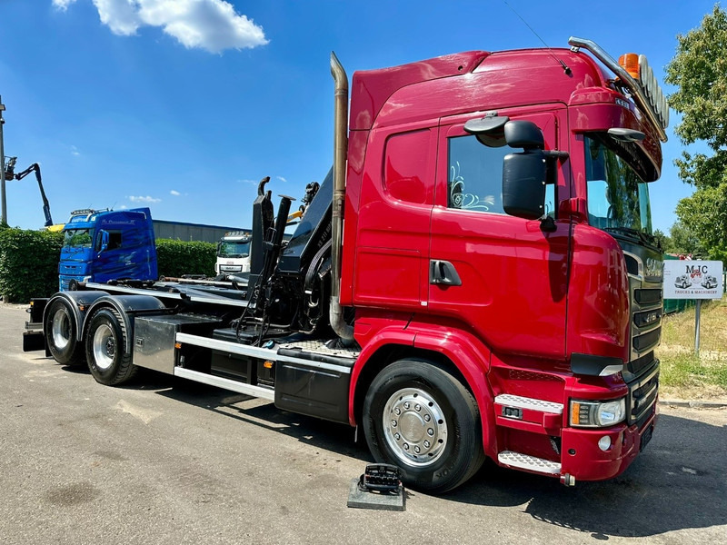 Scania R580 6X2 V8 HOOKLIFT + CRANE HIAB 211 E-4 HIPRO - ROTATOR - RETARDER - ALCOA ALU - RADIO - NL TRUCK - Hákový nosič kontejnerů, Auto s hydraulickou rukou: obrázek 2 Scania R580 6X2 V8 HOOKLIFT + CRANE HIAB 211 E-4 HIPRO - ROTATOR - RETARDER - ALCOA ALU - RADIO - NL TRUCK - Hákový nosič kontejnerů, Auto s hydraulickou rukou: obrázek 2