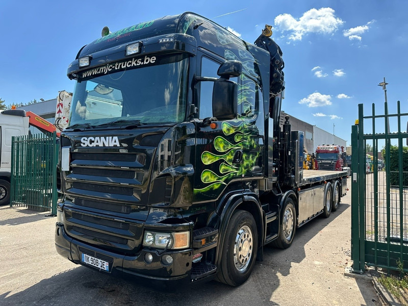Scania R620 8x2 + CRANE HIAB 800 EP-5 HIPRO - RETARDER - LIFT/STEERING AXLE - HIGHLINE SLEEPER - LEATHER - ALCOA - Auto s hydraulickou rukou: obrázek 4 Scania R620 8x2 + CRANE HIAB 800 EP-5 HIPRO - RETARDER - LIFT/STEERING AXLE - HIGHLINE SLEEPER - LEATHER - ALCOA - Auto s hydraulickou rukou: obrázek 4