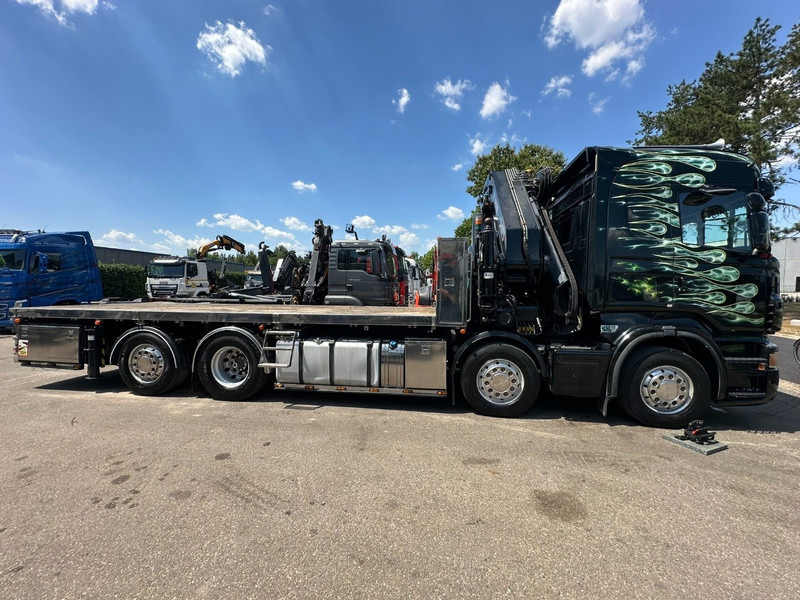 Scania R620 8x2 PRITSCHE + KRAN HIAB 800 EP-5 HIPRO - RETARDER - LIFT/STEERING AXLE - HIGHLINE SLEEPER - LEATHER - ALCOA - Nákladní automobil valníkový/ Plošinový, Auto s hydraulickou rukou: obrázek 5 Scania R620 8x2 PRITSCHE + KRAN HIAB 800 EP-5 HIPRO - RETARDER - LIFT/STEERING AXLE - HIGHLINE SLEEPER - LEATHER - ALCOA - Nákladní automobil valníkový/ Plošinový, Auto s hydraulickou rukou: obrázek 5