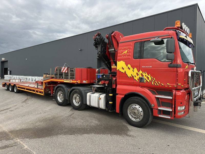 MAN TGA 33.530 6x4 - 90T + KRAN HMF 3720 K6 (17.3m) - RETARDER - MANUAL ZF - EURO 3 - 590.000km - ALCOA - BIG AXLES HUB REDUCTION - BE TRUCK - TOP ZUSTAND - Tahač: obrázek 3 MAN TGA 33.530 6x4 - 90T + KRAN HMF 3720 K6 (17.3m) - RETARDER - MANUAL ZF - EURO 3 - 590.000km - ALCOA - BIG AXLES HUB REDUCTION - BE TRUCK - TOP ZUSTAND - Tahač: obrázek 3