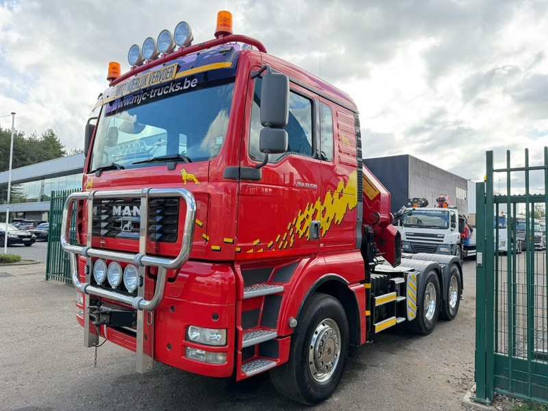 MAN TGA 33.530 6x4 - 90T ZSM + KRAN HMF 3720 K6 (17.3m) - RETARDER - MANUAL ZF - EURO 3 - 590.000km - ALCOA - BIG AXLES HUB REDUCTION - BE TRUCK - TOP CONDITION - Tahač: obrázek 3 MAN TGA 33.530 6x4 - 90T ZSM + KRAN HMF 3720 K6 (17.3m) - RETARDER - MANUAL ZF - EURO 3 - 590.000km - ALCOA - BIG AXLES HUB REDUCTION - BE TRUCK - TOP CONDITION - Tahač: obrázek 3