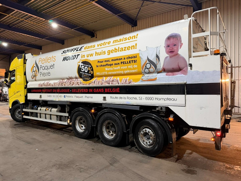 Plachtový nákladní auto Volvo FH 460 8x4 TRIDEM CURTAINSIDE BOX 8m50 / BDF / SILO COMPRESSOR - *FULL AIR* - EURO 6 - LIFT + STEERING AXLE - BE TRUCK: obrázek 11