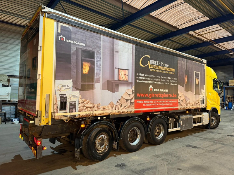 Plachtový nákladní auto Volvo FH 460 8x4 TRIDEM CURTAINSIDE BOX 8m50 / BDF / SILO COMPRESSOR - *FULL AIR* - EURO 6 - LIFT + STEERING AXLE - BE TRUCK: obrázek 7