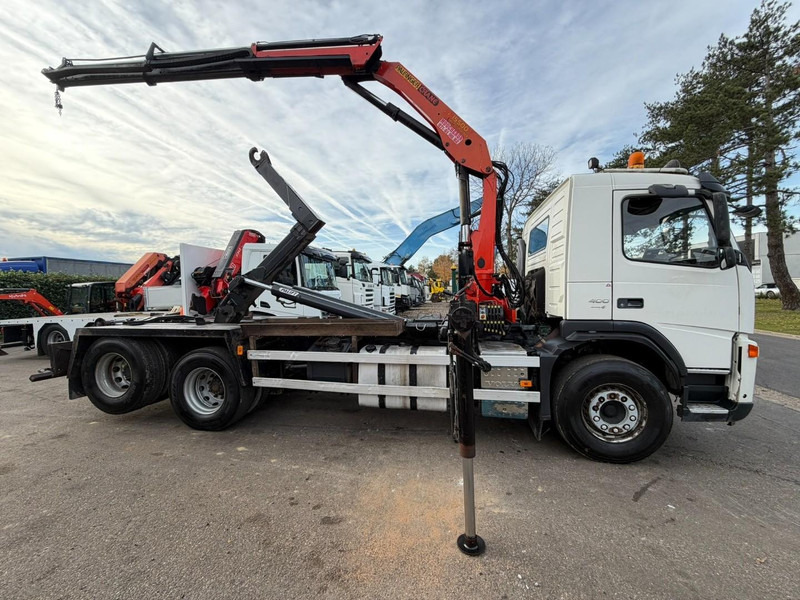Volvo FM 400 6x2 HOOKLIFT + CRANE PALFINGER PK 15500 B (2x) - 5/6 F - MANUAL - EURO 4 - BE TRUCK - Hákový nosič kontejnerů, Auto s hydraulickou rukou: obrázek 5 Volvo FM 400 6x2 HOOKLIFT + CRANE PALFINGER PK 15500 B (2x) - 5/6 F - MANUAL - EURO 4 - BE TRUCK - Hákový nosič kontejnerů, Auto s hydraulickou rukou: obrázek 5