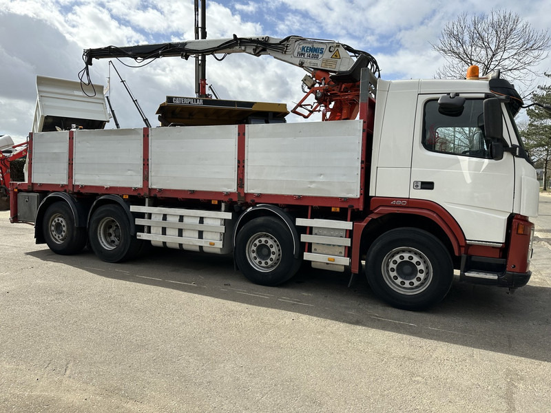 Volvo FM 480 8X2 - EURO 5 - STEERING AXLE / LENK ACHSE + KENNIS 14.000R - I SHIFT - Nákladní automobil valníkový/ Plošinový: obrázek 3 Volvo FM 480 8X2 - EURO 5 - STEERING AXLE / LENK ACHSE + KENNIS 14.000R - I SHIFT - Nákladní automobil valníkový/ Plošinový: obrázek 3