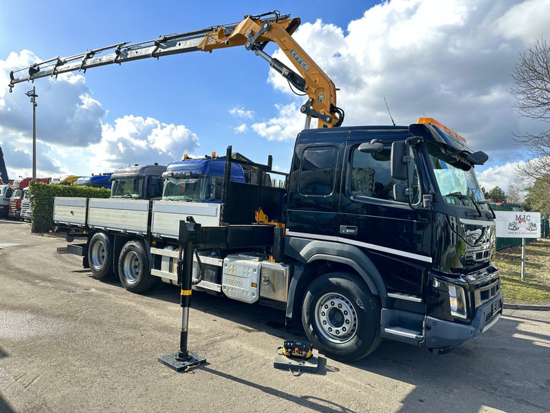 Volvo FMX 370 6x2 PLATFORM 6M35 + CRANE EFFER 215/6S -*127.000km* - LIFT AXLE - DOUBLE WHEELS - I SHIFT - EURO 6 - BE PAPERS - Auto s hydraulickou rukou: obrázek 1 Volvo FMX 370 6x2 PLATFORM 6M35 + CRANE EFFER 215/6S -*127.000km* - LIFT AXLE - DOUBLE WHEELS - I SHIFT - EURO 6 - BE PAPERS - Auto s hydraulickou rukou: obrázek 1