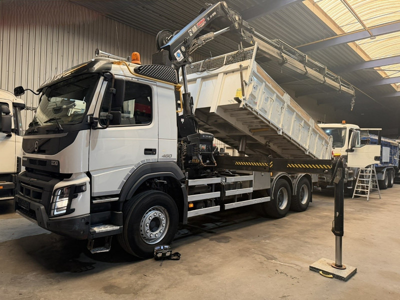 Volvo FMX 460 6x4 TIPPER + CRANE HIAB 244 E-5 HIPRO - ROTATOR - RADIO - *349.000km* - EURO 6 - BE TRUCK - Sklápěč, Auto s hydraulickou rukou: obrázek 1 Volvo FMX 460 6x4 TIPPER + CRANE HIAB 244 E-5 HIPRO - ROTATOR - RADIO - *349.000km* - EURO 6 - BE TRUCK - Sklápěč, Auto s hydraulickou rukou: obrázek 1