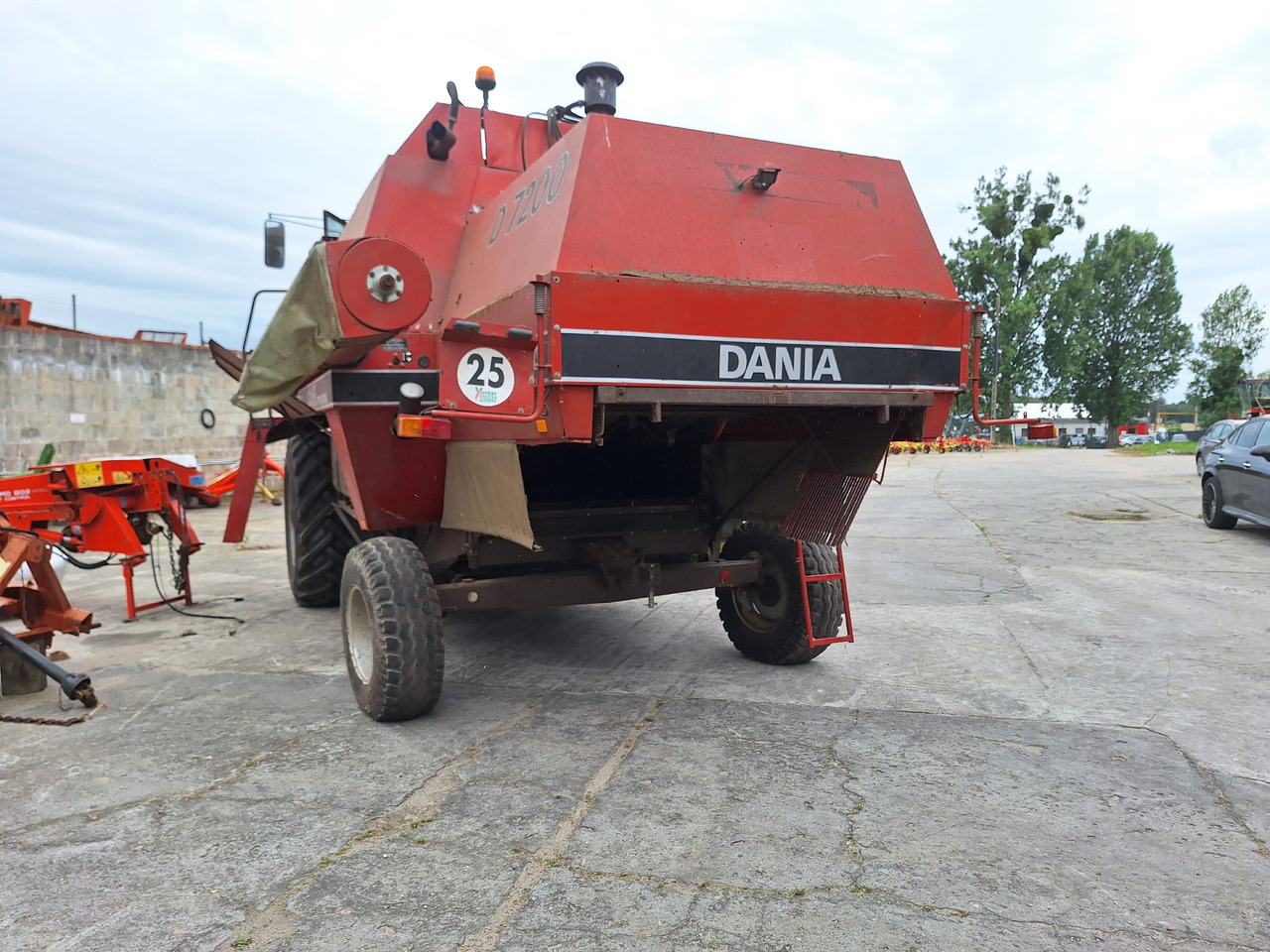 CASE DANIA 7200 - Sklízecí mlátička: obrázek 5 CASE DANIA 7200 - Sklízecí mlátička: obrázek 5