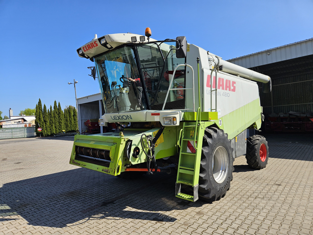 Claas Lexion 480 - Sklízecí mlátička: obrázek 1 Claas Lexion 480 - Sklízecí mlátička: obrázek 1