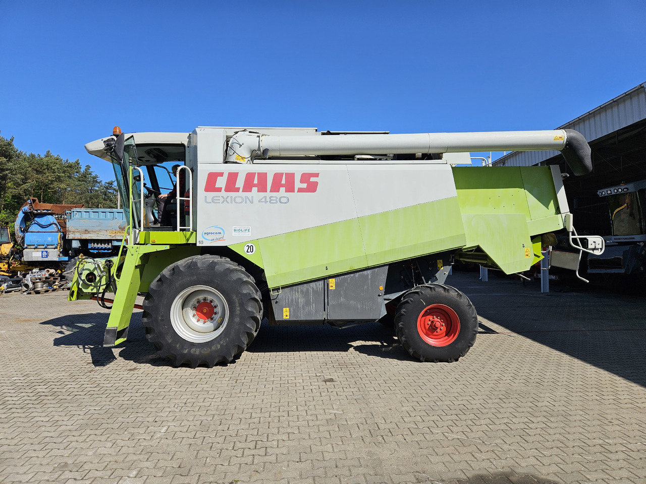 Claas Lexion 480 - Sklízecí mlátička: obrázek 1 Claas Lexion 480 - Sklízecí mlátička: obrázek 1