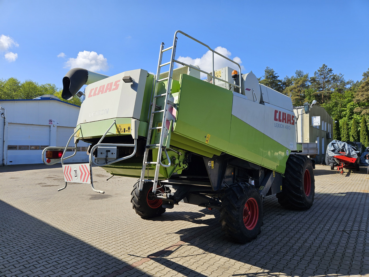 Claas Lexion 480 - Sklízecí mlátička: obrázek 5 Claas Lexion 480 - Sklízecí mlátička: obrázek 5