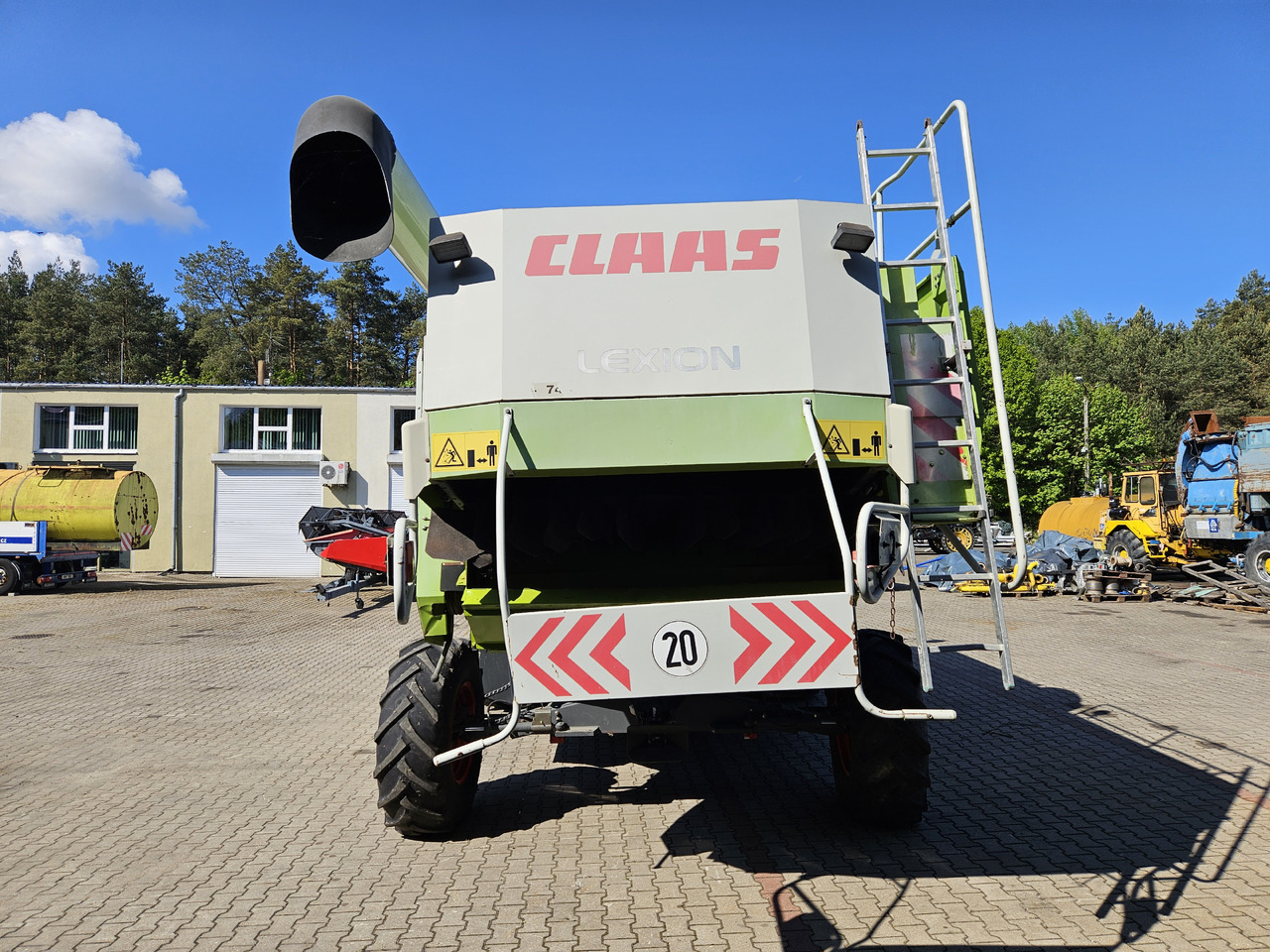 Claas Lexion 480 - Sklízecí mlátička: obrázek 4 Claas Lexion 480 - Sklízecí mlátička: obrázek 4