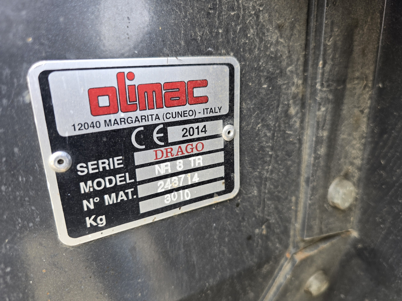 Olimac Drago NR 8 TR - Adaptér na kukuřici: obrázek 2 Olimac Drago NR 8 TR - Adaptér na kukuřici: obrázek 2