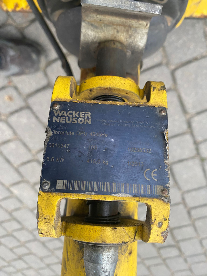 WACKER NEUSON DPU 4545He - Vibrační deska: obrázek 5 WACKER NEUSON DPU 4545He - Vibrační deska: obrázek 5