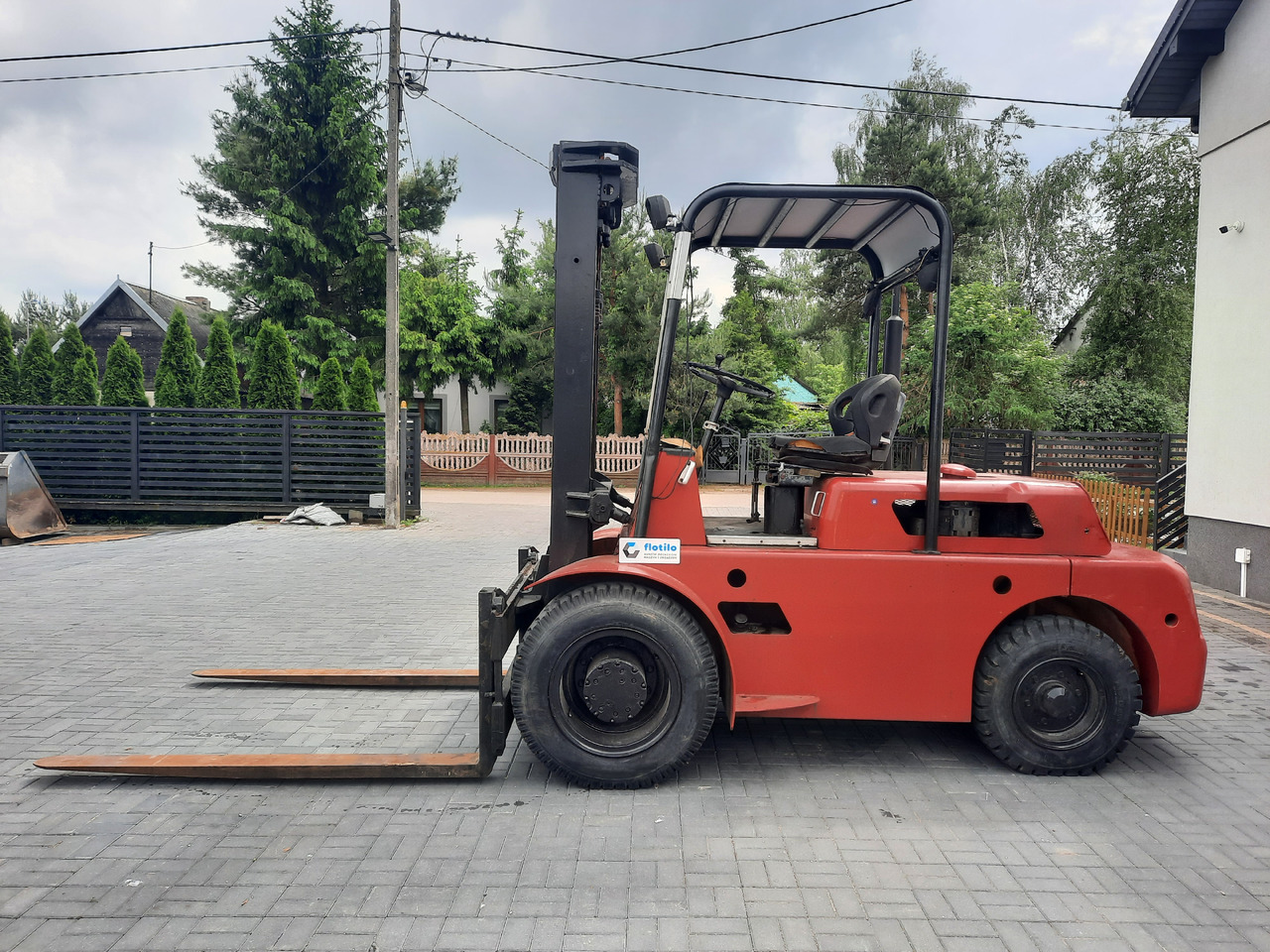 Fiat OM DI 60 - Dieselový vysokozdvižný vozík: obrázek 2 Fiat OM DI 60 - Dieselový vysokozdvižný vozík: obrázek 2