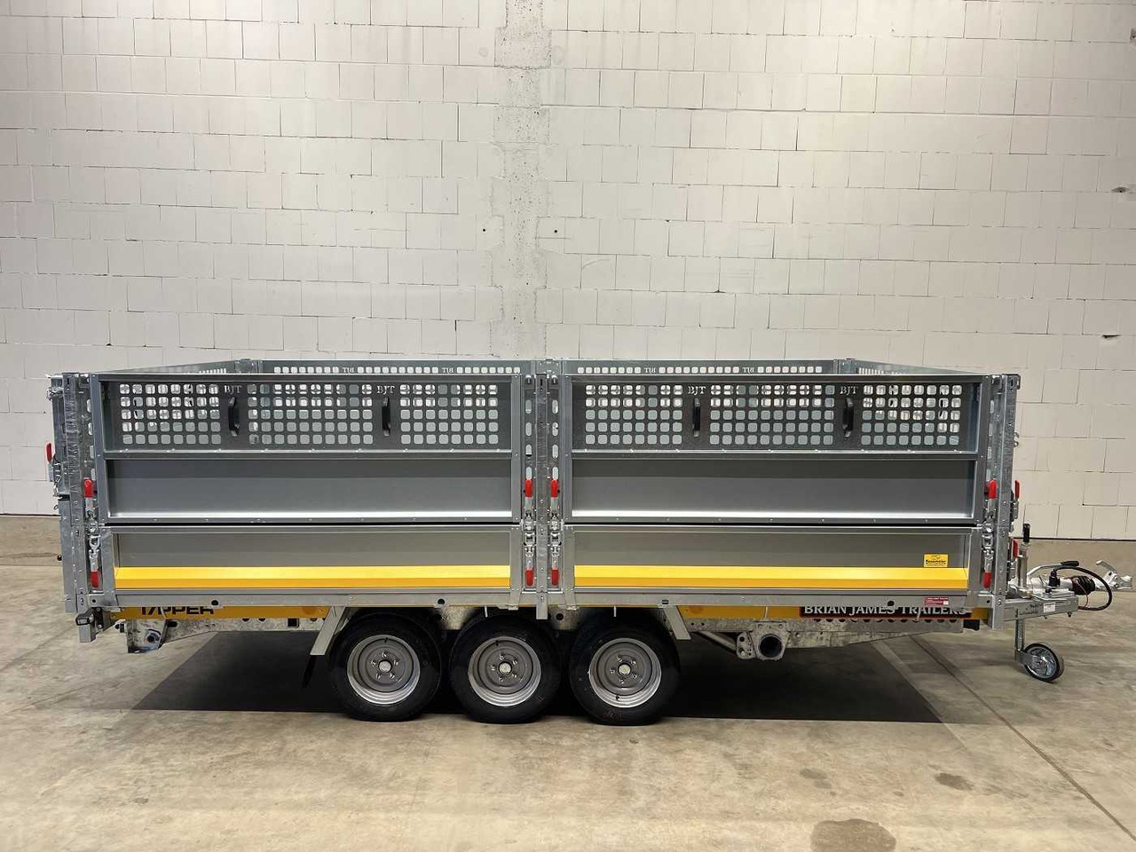 Nový Sklápěcí přívěs BRIAN_JAMES Cargo Tipper 2 3-Achser Gitter Rückwärtskipper: obrázek 6
