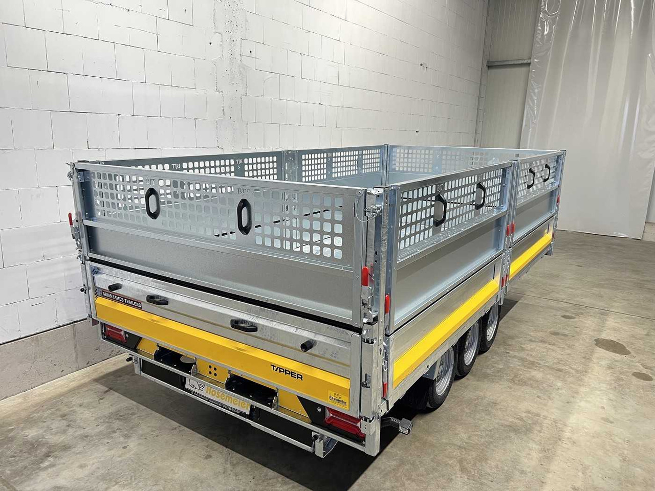 Nový Sklápěcí přívěs BRIAN_JAMES Cargo Tipper 2 3-Achser Gitter Rückwärtskipper: obrázek 9