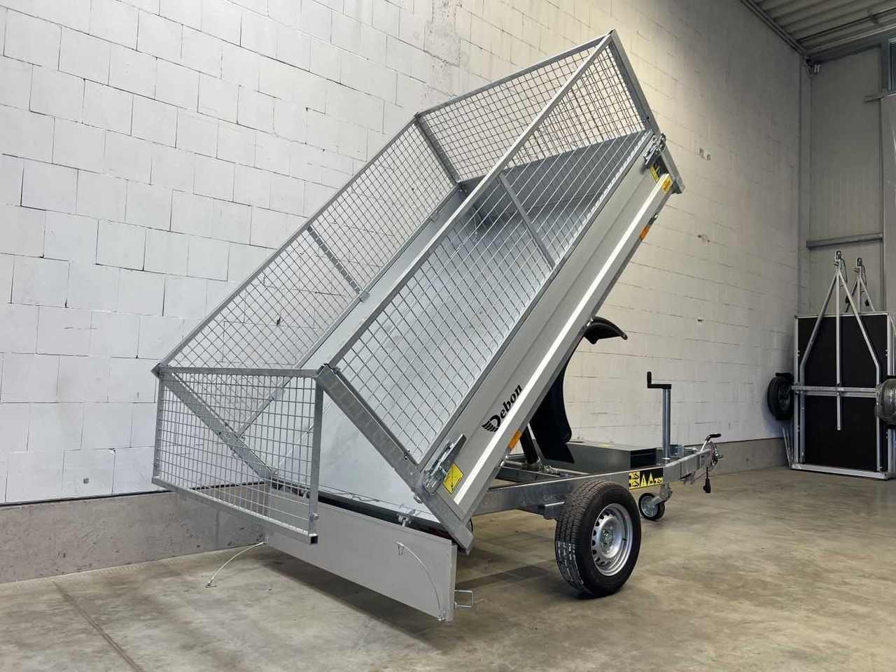 CHEVAL LIBERTE DEBON PW0E Lux 1500 Gitter Rückwärtskipper - Sklápěcí přívěs: obrázek 2 CHEVAL LIBERTE DEBON PW0E Lux 1500 Gitter Rückwärtskipper - Sklápěcí přívěs: obrázek 2