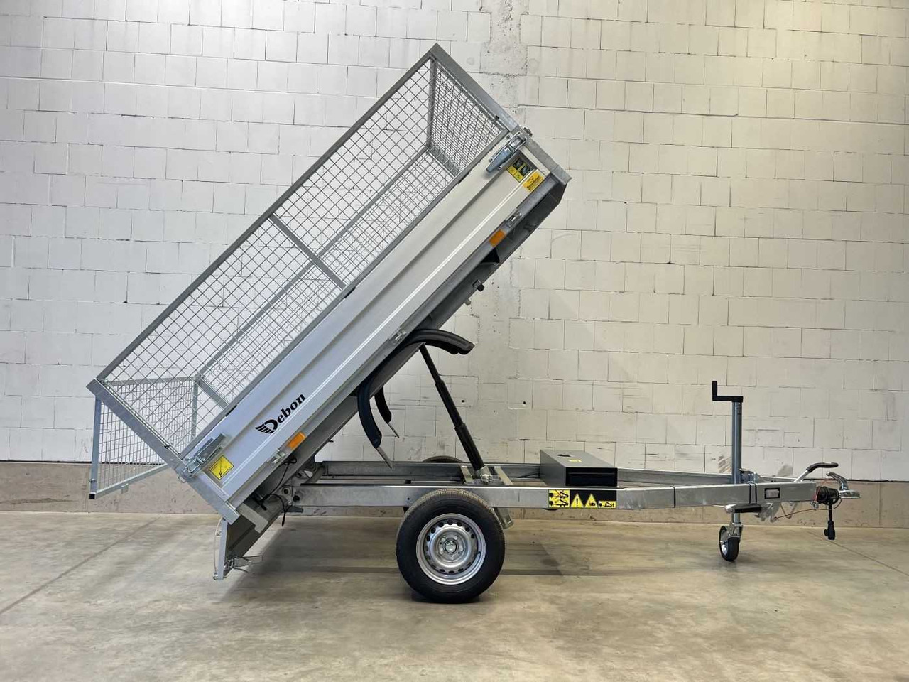 CHEVAL LIBERTE DEBON PW0E Lux 1500 Gitter Rückwärtskipper - Sklápěcí přívěs: obrázek 1 CHEVAL LIBERTE DEBON PW0E Lux 1500 Gitter Rückwärtskipper - Sklápěcí přívěs: obrázek 1