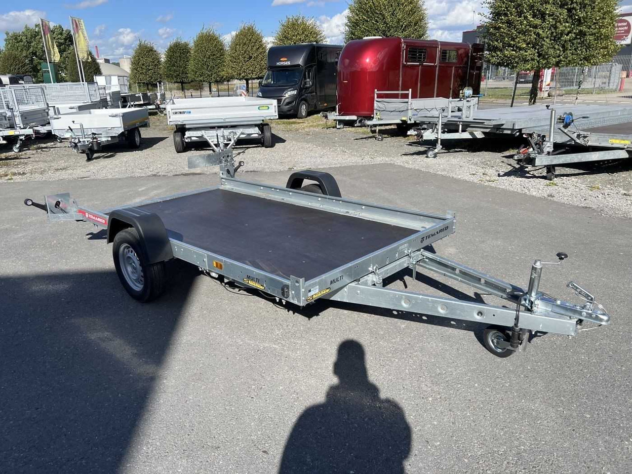 DC Plattform Motorradanhänger kippbar - Přepravník motocyklů: obrázek 2 DC Plattform Motorradanhänger kippbar - Přepravník motocyklů: obrázek 2