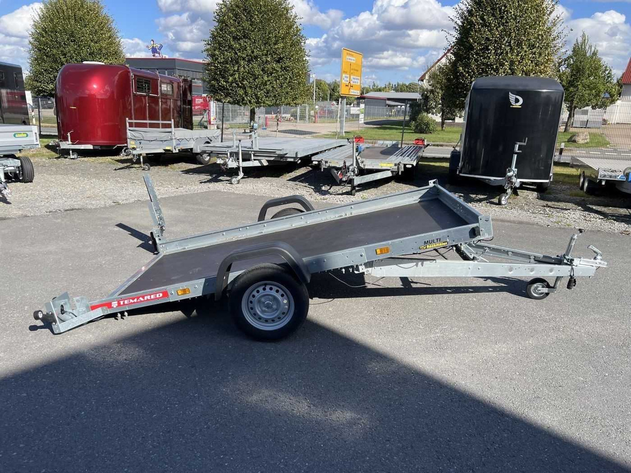 DC Plattform Motorradanhänger kippbar - Přepravník motocyklů: obrázek 1 DC Plattform Motorradanhänger kippbar - Přepravník motocyklů: obrázek 1