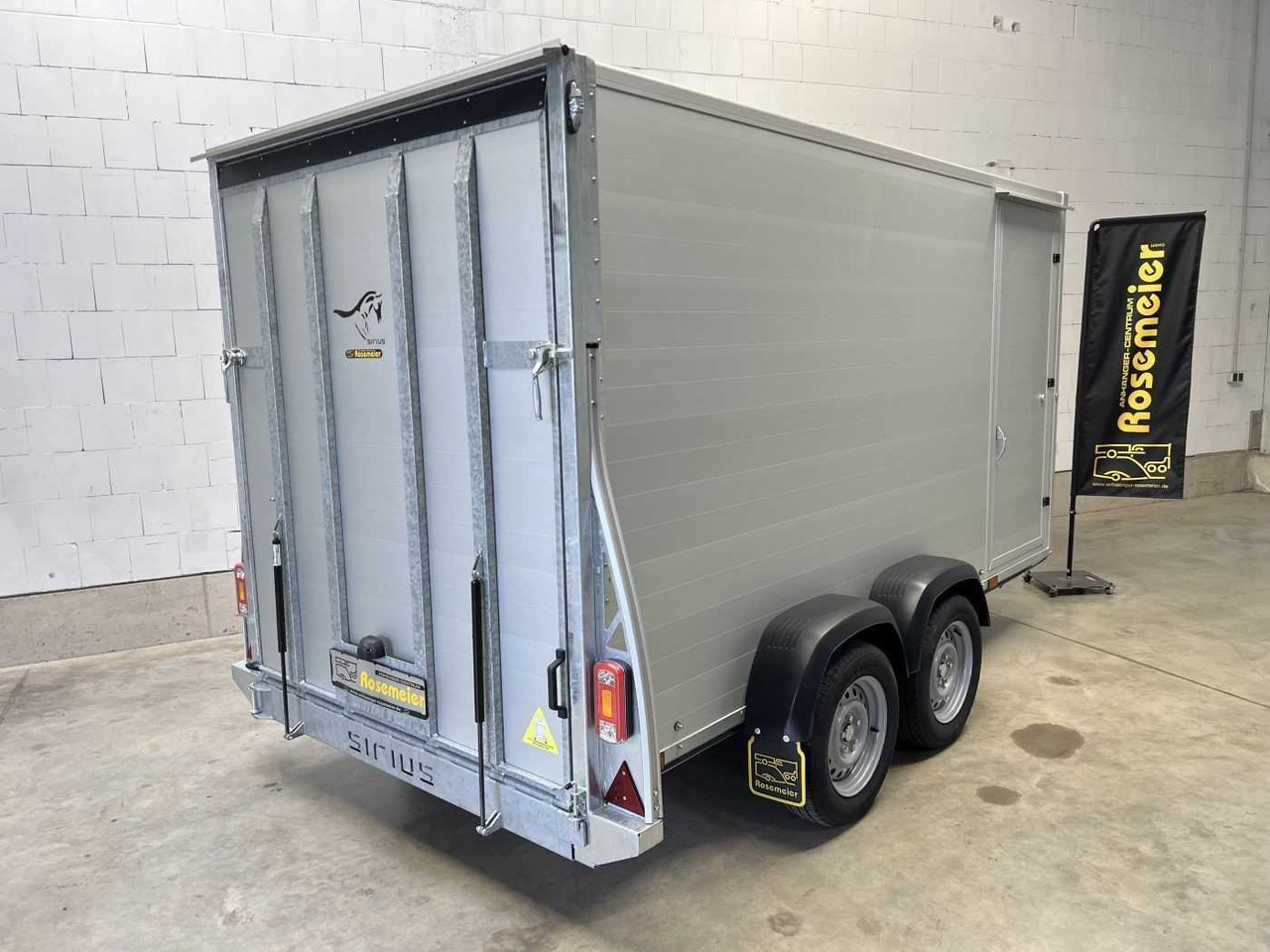 Kargo G150 Tür Kofferanhänger Sirius - Skříňový přívěs: obrázek 4 Kargo G150 Tür Kofferanhänger Sirius - Skříňový přívěs: obrázek 4