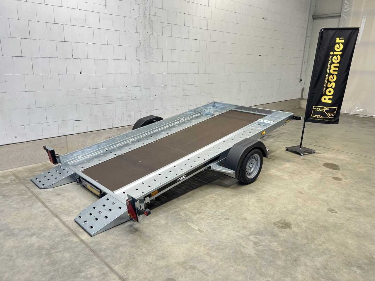 Nový Přívěs na přepravu automobilů MARTZ GT Tieflader 350 1,8 T Holz Autotransporter: obrázek 9