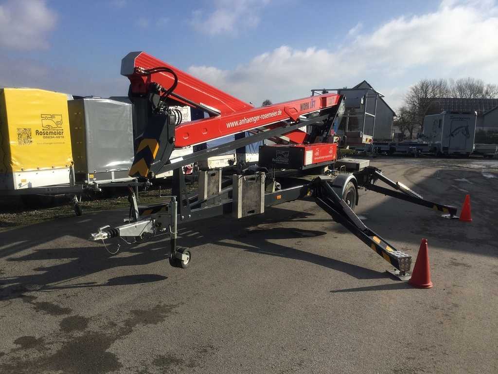 PAUS Lift GT 18A Sonderanhänger Mietgerät Maschinentransporter - Přívěsná plošina: obrázek 2 PAUS Lift GT 18A Sonderanhänger Mietgerät Maschinentransporter - Přívěsná plošina: obrázek 2