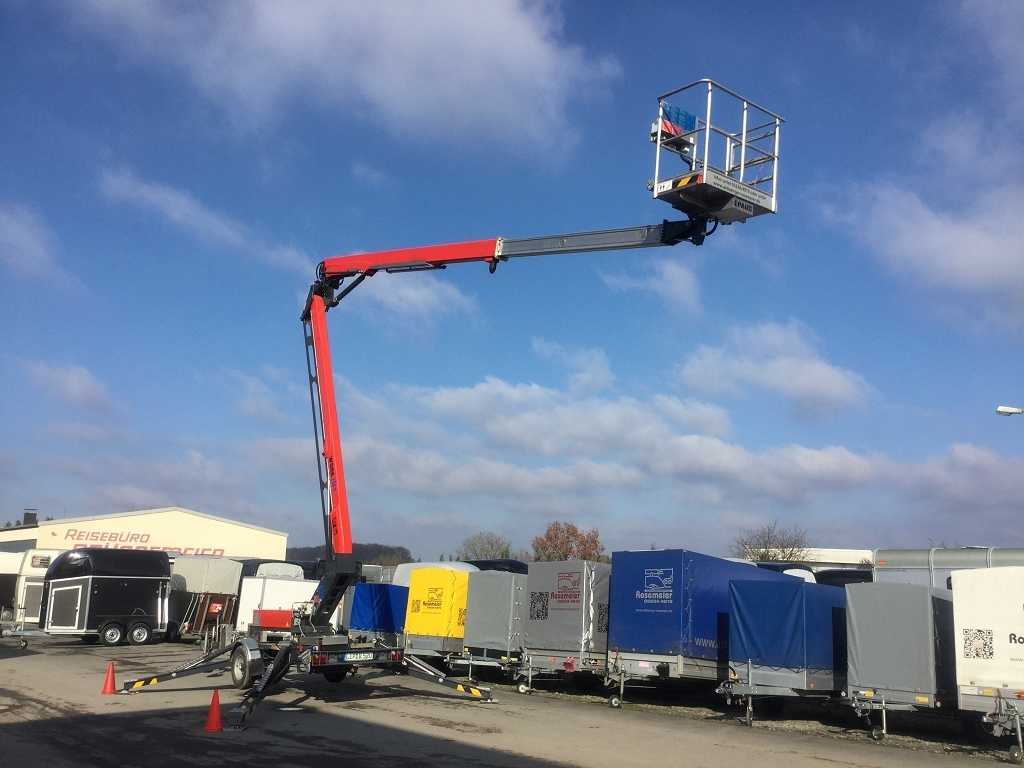 PAUS Lift GT 18A Sonderanhänger Mietgerät Maschinentransporter - Přívěsná plošina: obrázek 5 PAUS Lift GT 18A Sonderanhänger Mietgerät Maschinentransporter - Přívěsná plošina: obrázek 5