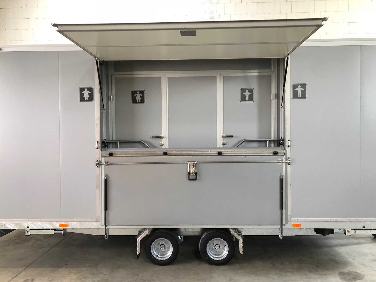 ROSEMEIER VE 3 Damen, 1 Herren, 4 Urinale Toilettenanhänger leasing ROSEMEIER VE 3 Damen, 1 Herren, 4 Urinale Toilettenanhänger: obrázek 12