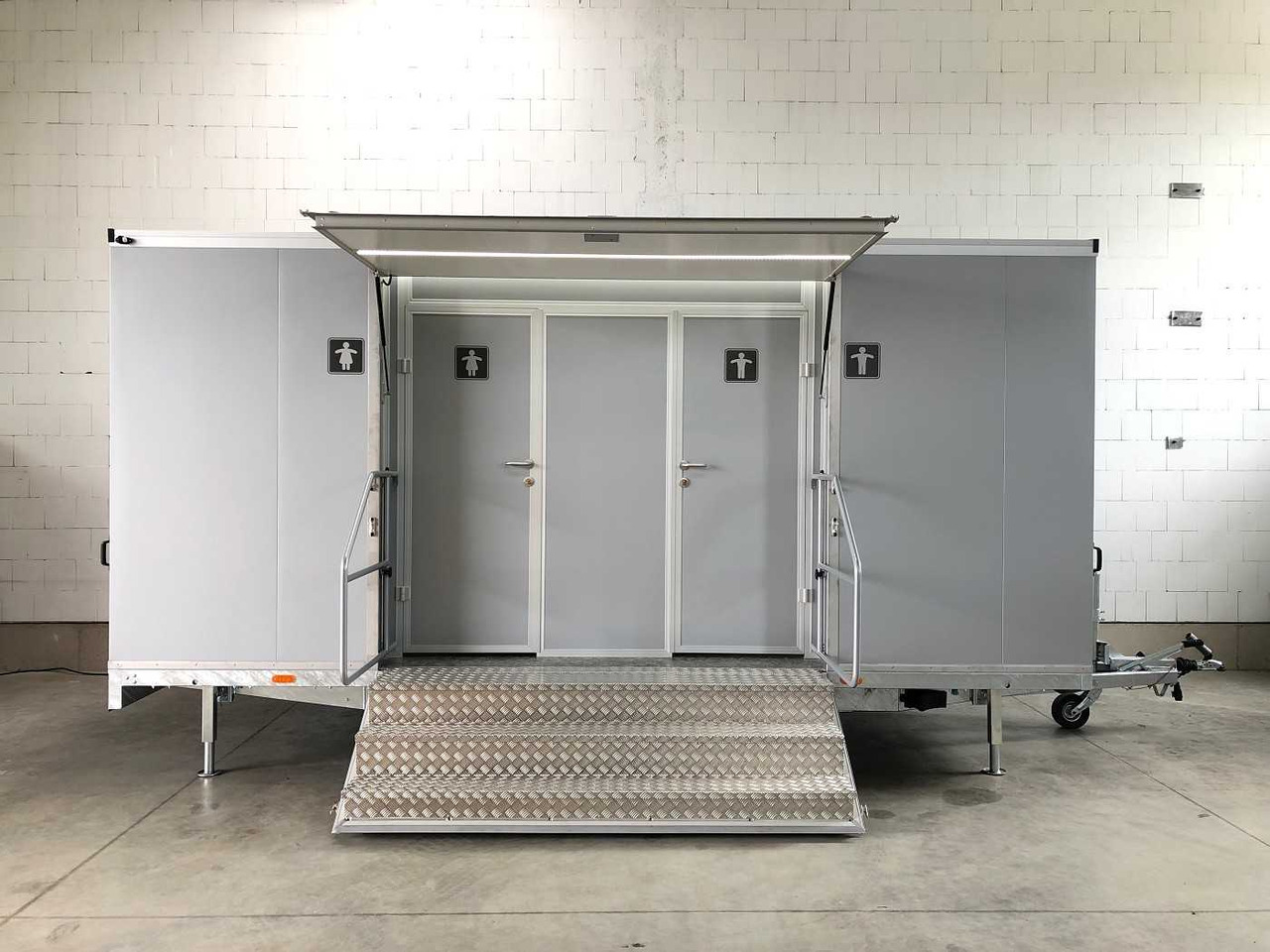 ROSEMEIER VE 3 Damen, 1 Herren, 4 Urinale Toilettenanhänger - Přívěs: obrázek 3 ROSEMEIER VE 3 Damen, 1 Herren, 4 Urinale Toilettenanhänger - Přívěs: obrázek 3