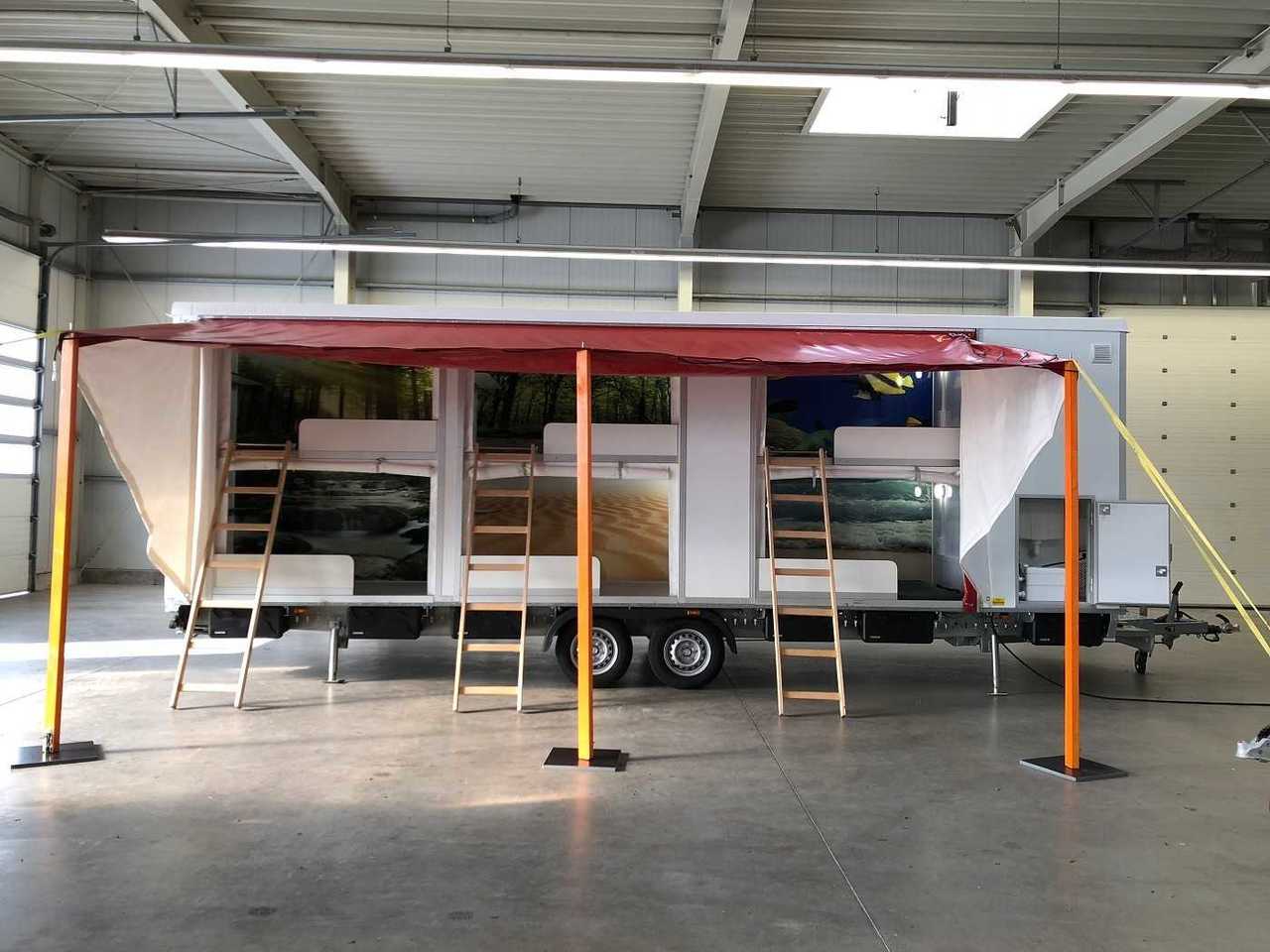 ROSEMEIER EW TA-NO Festivalanhänger Mannschaftswagen Campinganhänger - Prodejní přívěs: obrázek 1 ROSEMEIER EW TA-NO Festivalanhänger Mannschaftswagen Campinganhänger - Prodejní přívěs: obrázek 1
