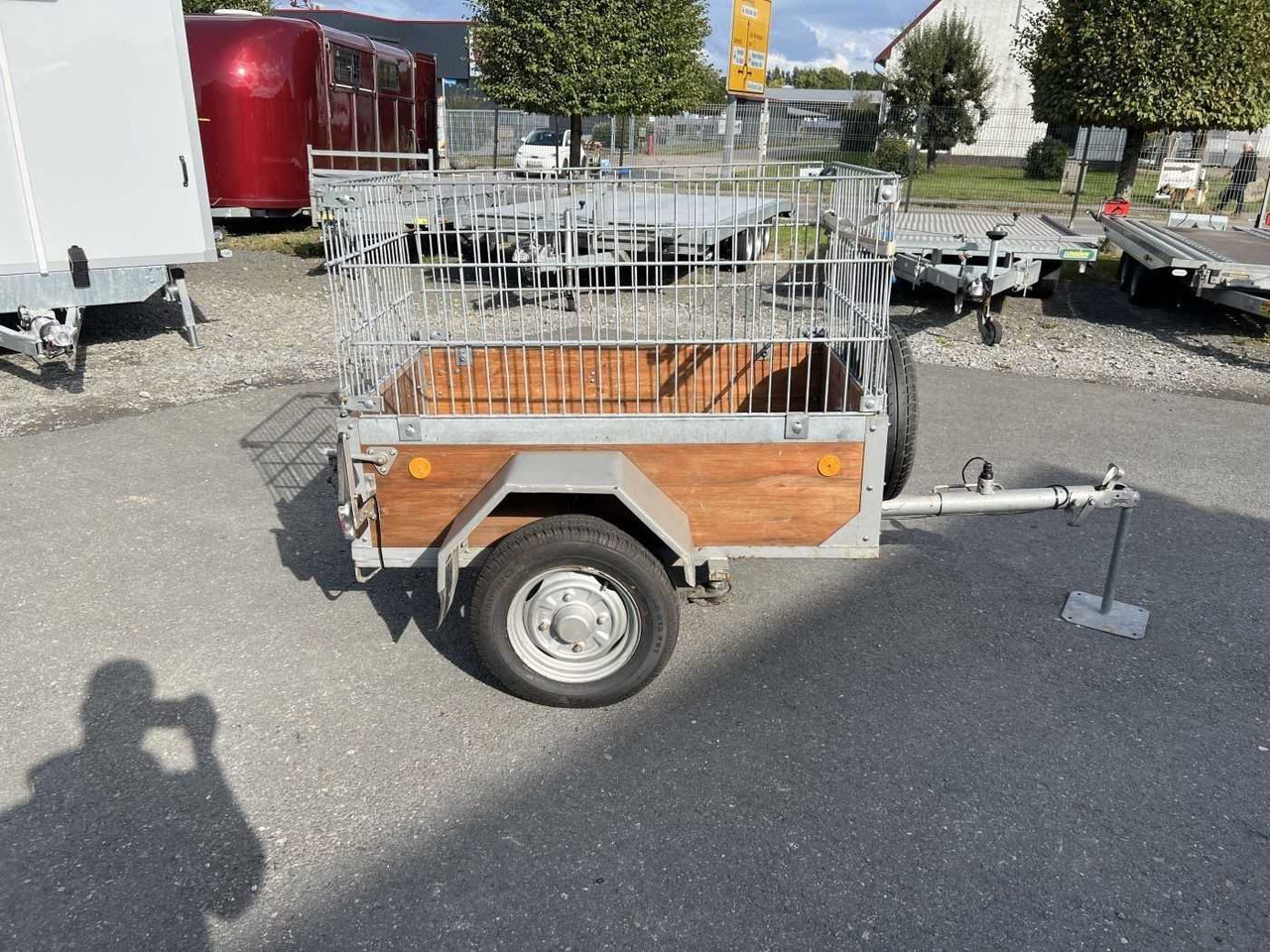 ZSB Gitter Kastenanhänger ungebremst - Přívěsný vozík: obrázek 1 ZSB Gitter Kastenanhänger ungebremst - Přívěsný vozík: obrázek 1