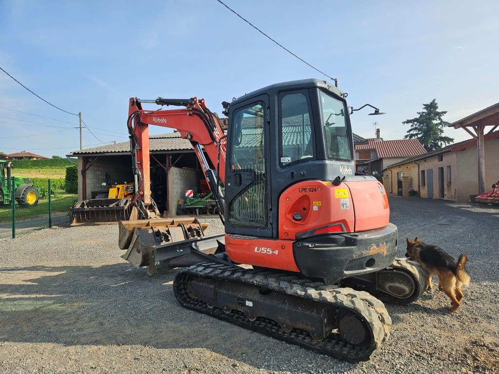 KUBOTA U 55 -4 - Mini rýpadlo: obrázek 2 KUBOTA U 55 -4 - Mini rýpadlo: obrázek 2