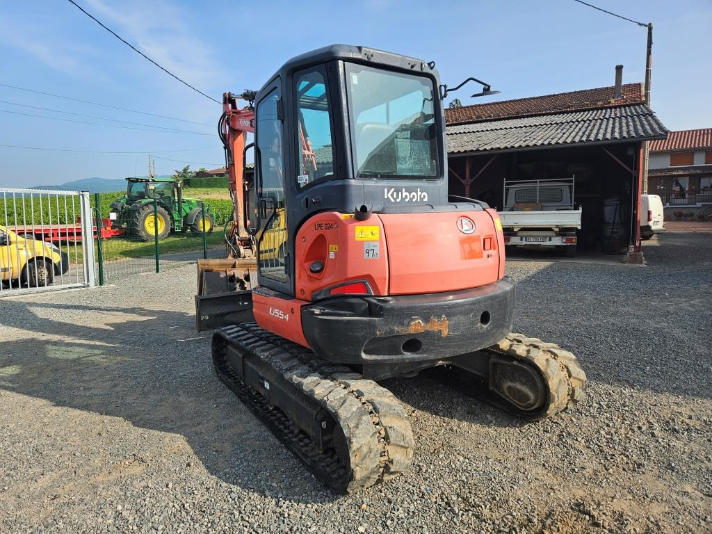 KUBOTA U 55 -4 - Mini rýpadlo: obrázek 4 KUBOTA U 55 -4 - Mini rýpadlo: obrázek 4