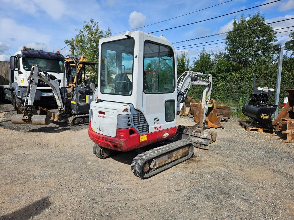 TAKEUCHI TB 219 - Mini rýpadlo: obrázek 4 TAKEUCHI TB 219 - Mini rýpadlo: obrázek 4