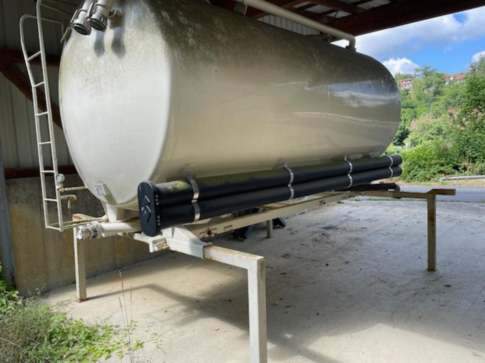 Wechselbrücke mit Silobehälter für den Mehltransport - Cisternový kontejner: obrázek 3 Wechselbrücke mit Silobehälter für den Mehltransport - Cisternový kontejner: obrázek 3