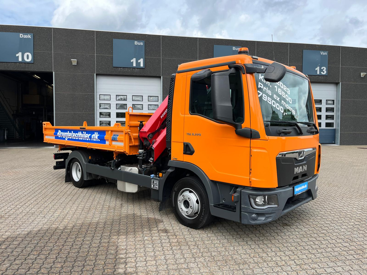 MAN TGL 8.220 - Sklápěč, Auto s hydraulickou rukou: obrázek 3 MAN TGL 8.220 - Sklápěč, Auto s hydraulickou rukou: obrázek 3