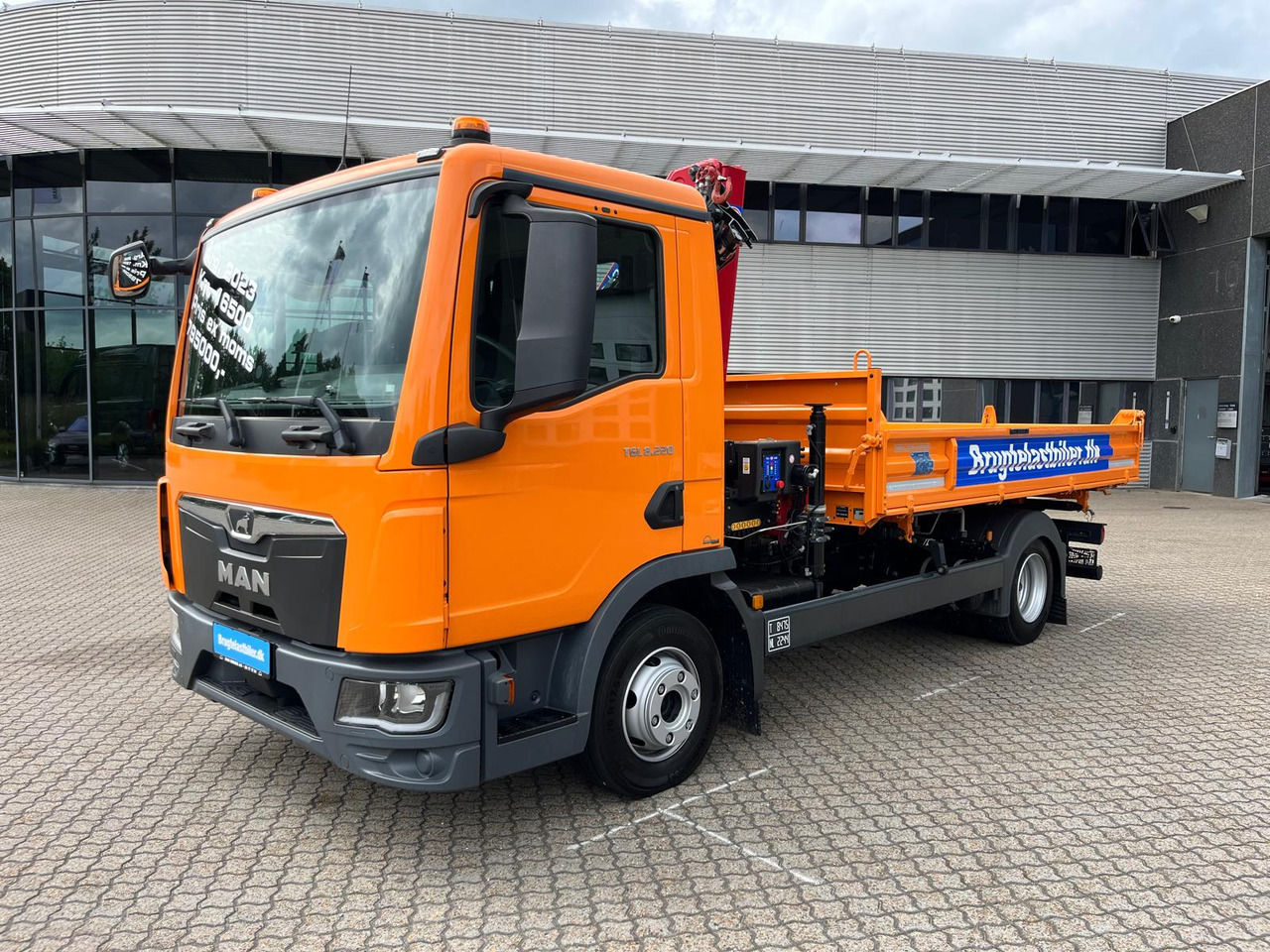 MAN TGL 8.220 - Sklápěč, Auto s hydraulickou rukou: obrázek 1 MAN TGL 8.220 - Sklápěč, Auto s hydraulickou rukou: obrázek 1